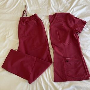 Jaanuu Women's M/P Scrub Pants and Top